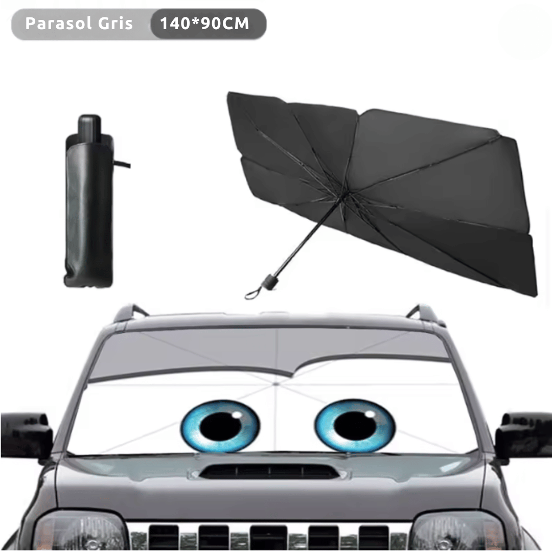 Parasol Ojos Cars: Escudo Térmico para tu Coche
